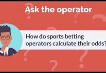 How do sports betting operators calculate their odds?