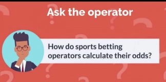 How do sports betting operators calculate their odds?