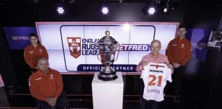 Betfred to sponsor trio of England Rugby League World Cup teams