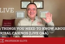 Professor Slots provides a Tribal Gaming ‘101’ YouTube lesson’