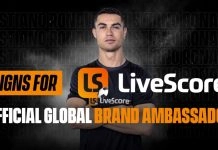 LiveScore in Cristiano Ronaldo endorsement deal