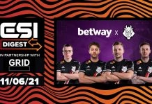 ESI Digest: Betway and G2 Esports sponsorship is ‘massive’