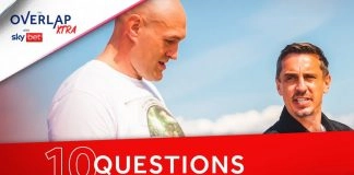 Sky Bet’s Overlap: Ten questions with Tyson Fury