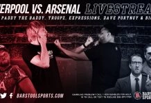 Barstool Sports brings together unique collaboration for Liverpool vs Arsenal stream