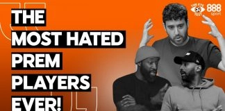 888sports The Eye Test: Who is the most hated player in Premier League history?