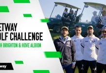 Brighton & Hove Albion stars given golf try-outs by Betway
