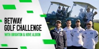 Brighton & Hove Albion stars given golf try-outs by Betway
