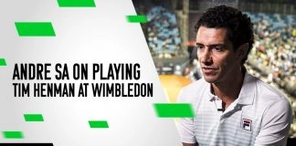 Andre Sa on playing Henman at Wimbledon: “When I won the second set, that’s when things got tricky”