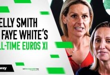 Betway draws women’s all-time Europe XI with Smith and White