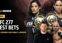 VegasInsider: UFC lightweight Mark Madsen believes Nunes beats Peña in a ‘dominant performance’